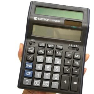 Calculadora 12 digitos frente e verso